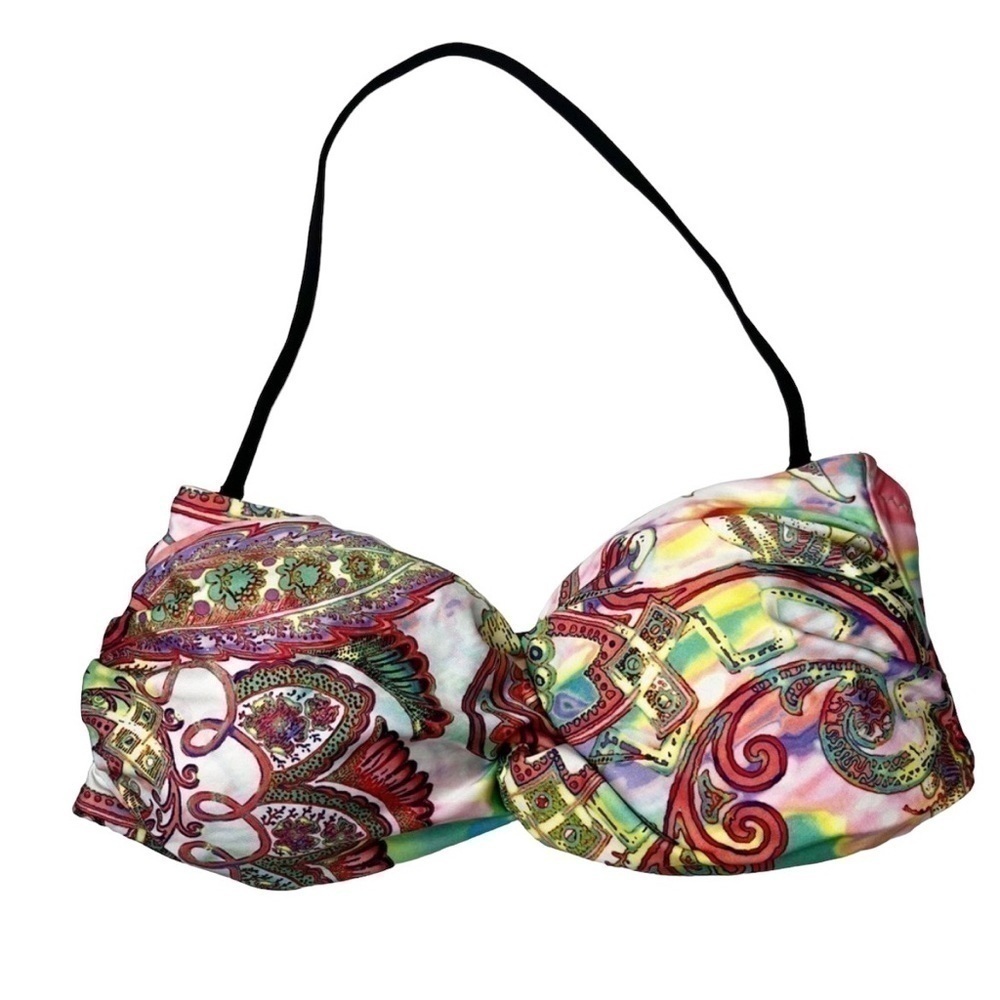 Becca Bikini Bandeau top Sz M